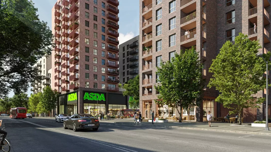 What the new Asda Park Royal development could look like. CGI: Asda