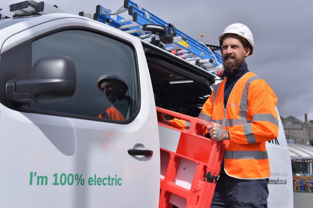 Openreach engineer. Photo: Openreach