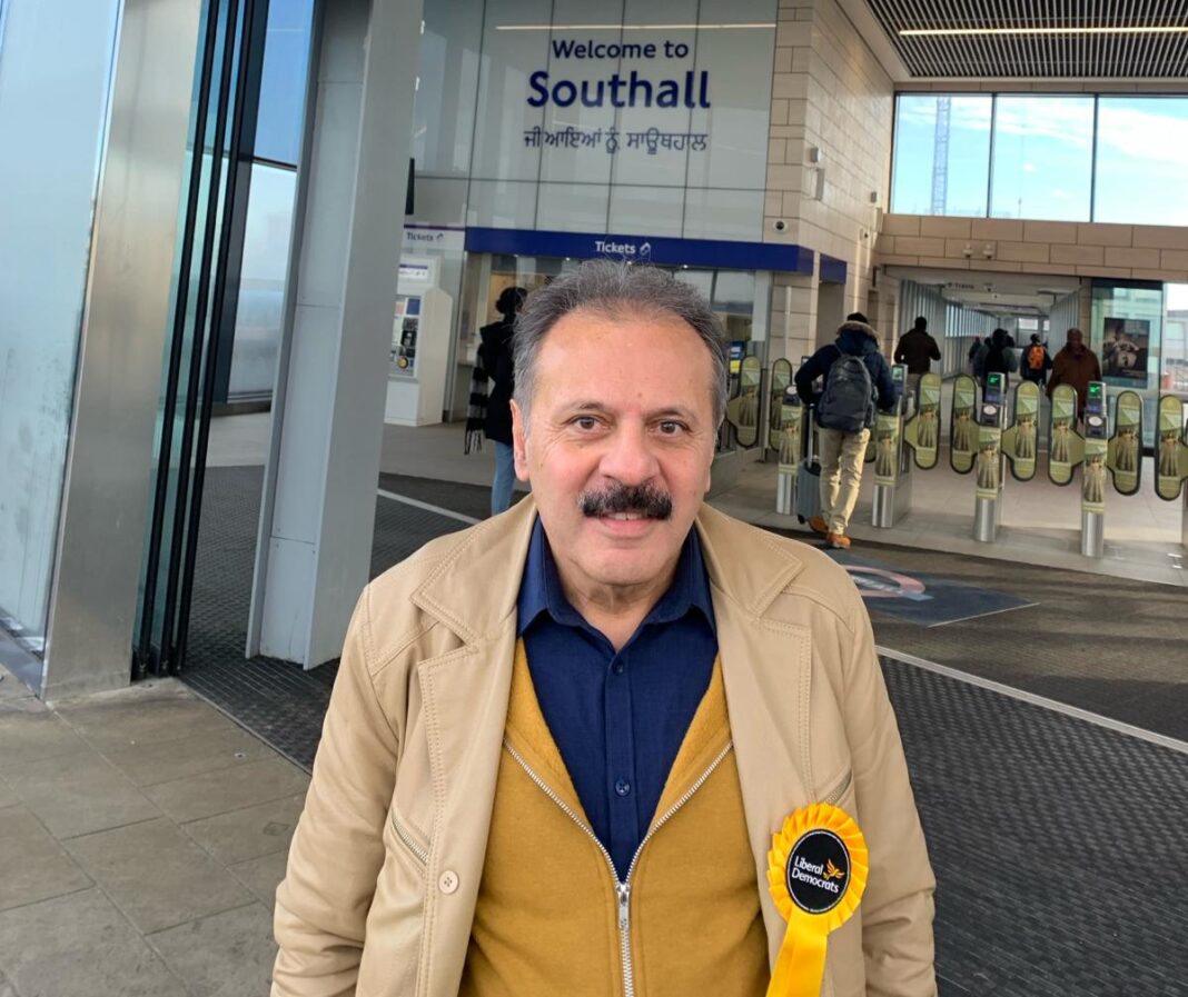 Tariq Mahmood . Photo: Ealing Liberal Democrats