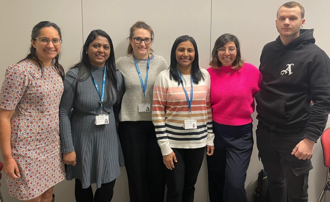 Ealing Hospital team helping the homeless. Photo: LNWH