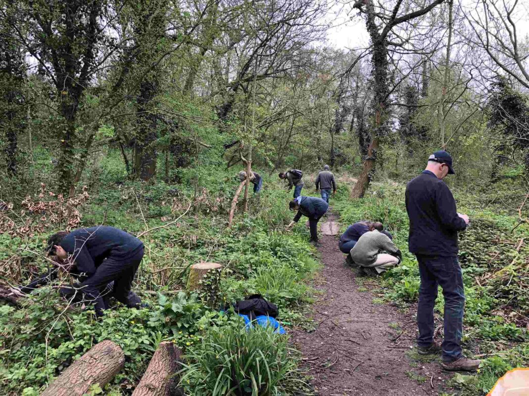 Volunteers at Grove Farm. Photo: Friends of Grove Farm