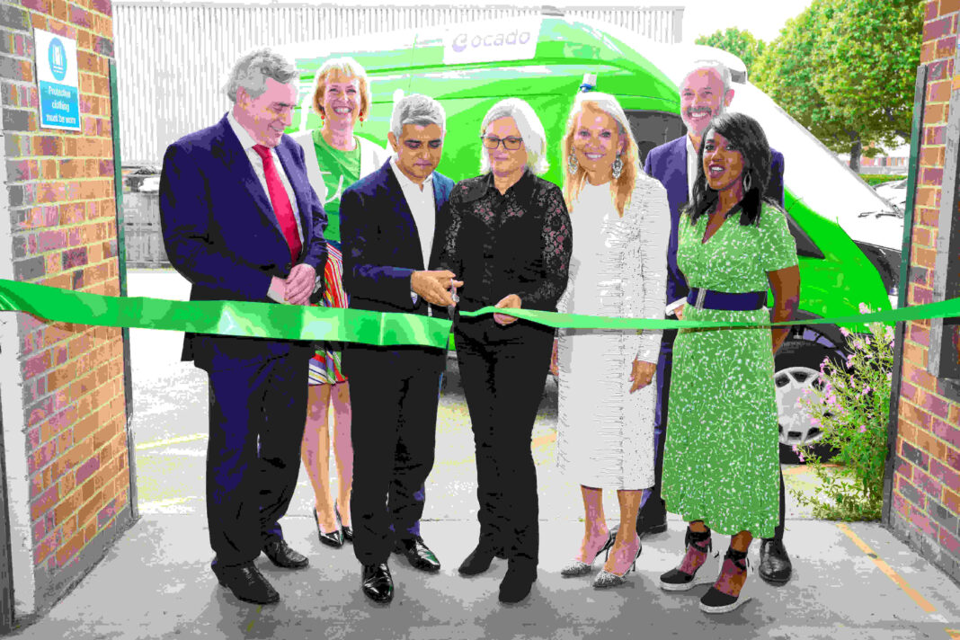 Opening the Multibank in Greenford. Photo: The Felix Project