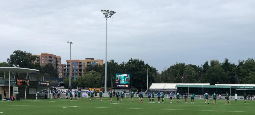 Ealing Trailfinders vs Cardiff Rugby. Photo: EALING.NEWS