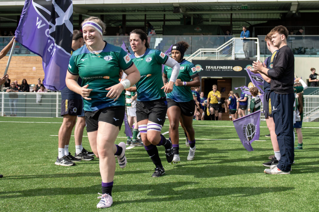 Trailfinders Women take on Harlequins Women. Photo: Ealing Trailfinders