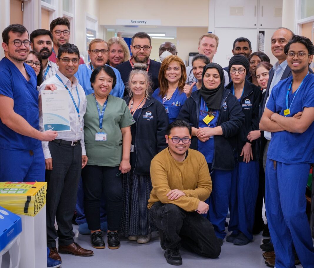 Ealing Hospital endoscopy services. Photo: LNWH