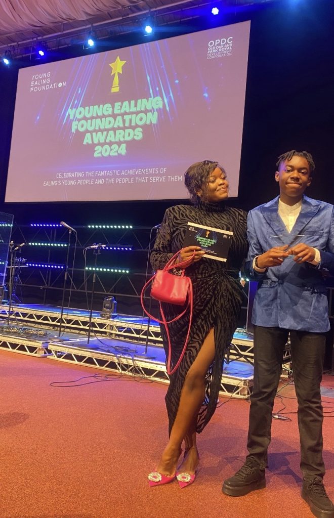 Raphael Chiwandire with his mum Nyasha Chiwandire. Photo: Nyasha Chiwandire