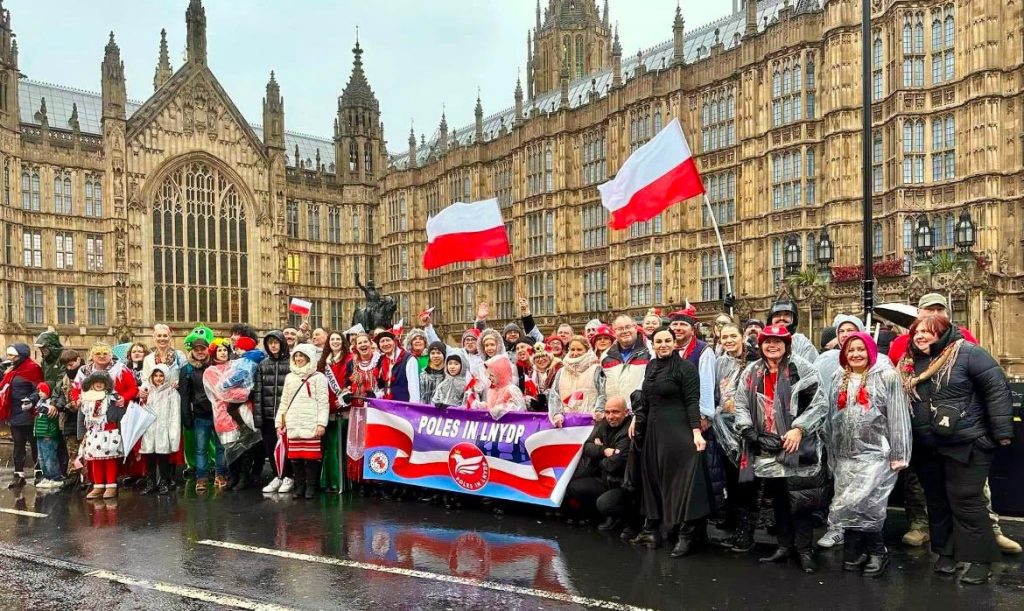 London New Year's Day Parade. Photo: Poles in LNYDP Association.