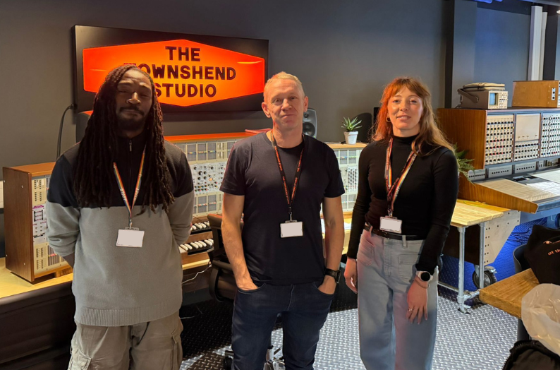 (L-R) Theo Sofowote, Anna Greg Smith , Daly Edgington. Photo: University of West London