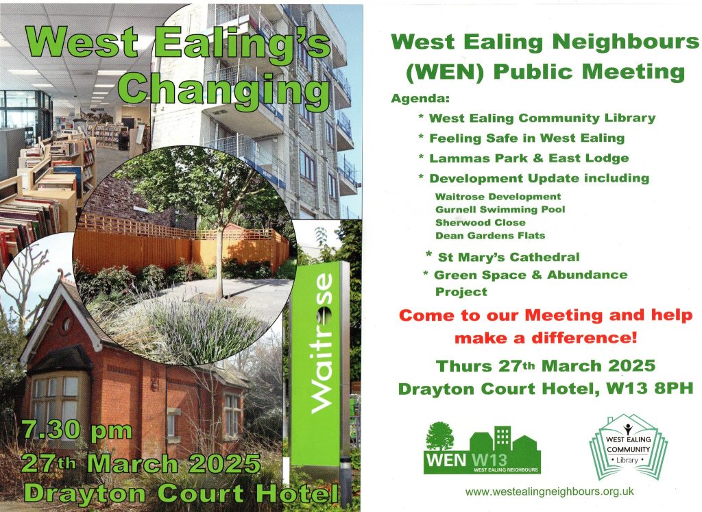 West Ealing Neighbours meeting March 2025