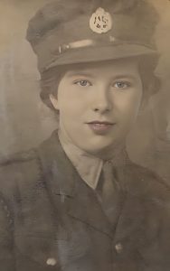 Irene Bridges during World War Two. Photo: Irene Bridges