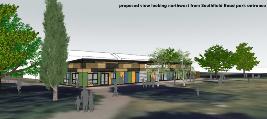 Artists impression of W4 Youth Community Hub. Image: W4 Youth