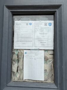 Torts Notice and Forfeiture Notice. Photo: EALING.NEWS