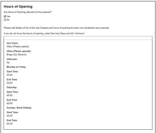 Planned 24/7 opening hours